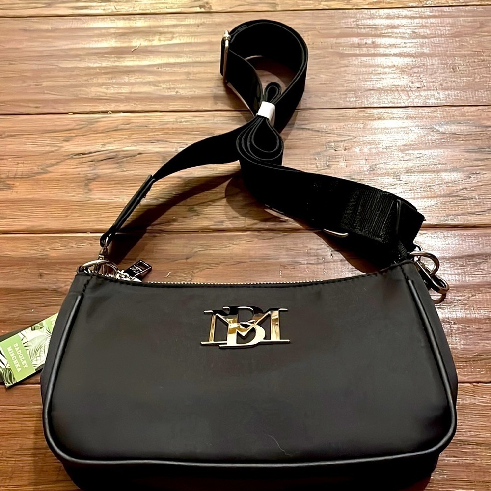 Badgley Mischka Black Vegan Purse